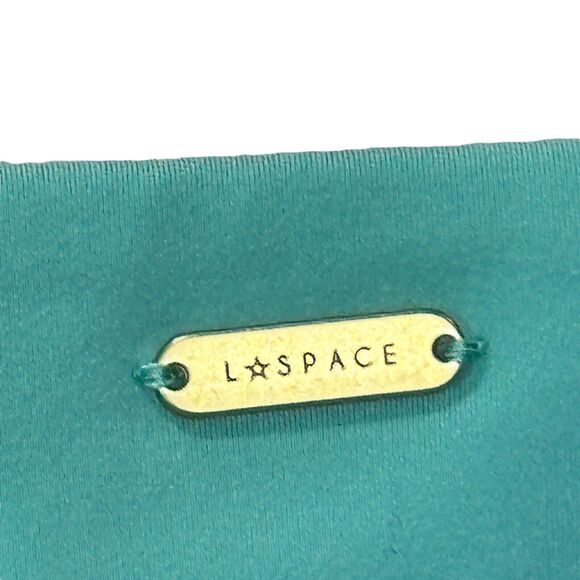 New L*Space Active Beau Top Sports Bra Evergreen Low Impact Women's Large NWT - Picture 6 of 8